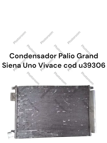 Condensador Palio Grand Siena Uno Vivace cod u39306