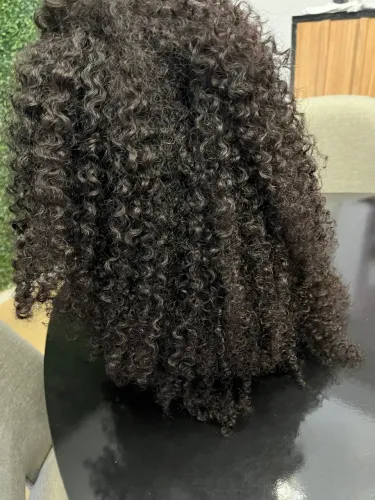 Peruca Coily 50cm - Cabelo Humano