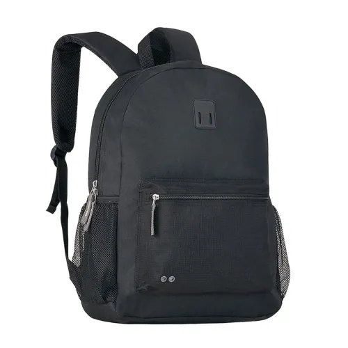 Mochila Preta Espaçosa