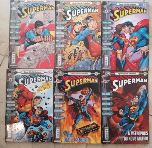 HQ SUPERMAN DC -SUPER-HEROIS PREMIUM SERIE PLATINUM