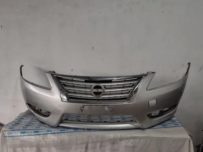 Para-choque Dianteiro Nissan Sentra 2014 a 2016 original c detalhe 