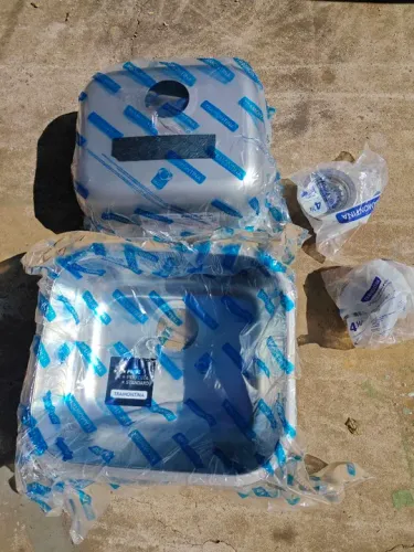 Cuba para pia de cozinha Tramontina em aço inox