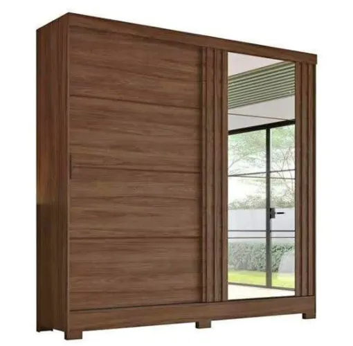 Guarda roupa com espelho