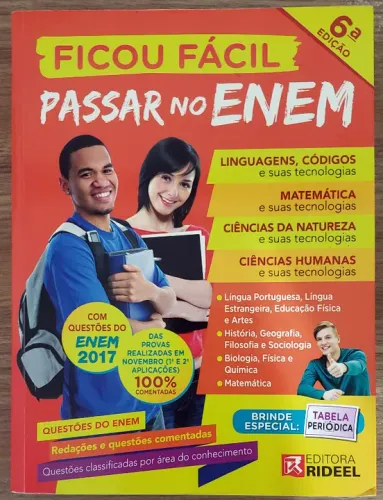 Livro Ficou Fácil Passar no ENEM