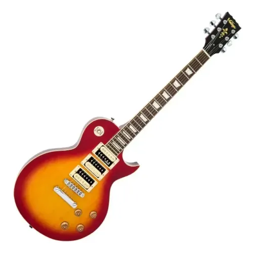 Guitarra Vintage V1003 Csb Reissued Cherry Sunburst