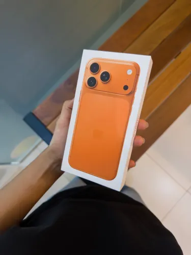 iPhone 17 pro max 256 Cosmic Laranja 