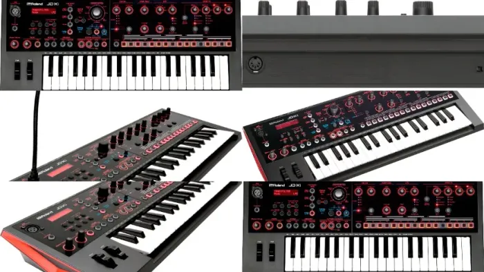 Teclado Sintetizador Roland JD-XI Com Microfone + Bag Original