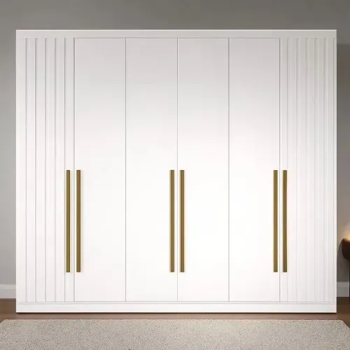 Guarda Roupa Maldivas Branco (PRODUTO COM ESTOQUE)