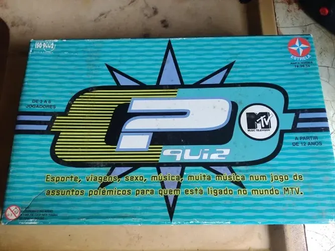 Jogo Quiz MTV Anos 90 Completo - Brinquedo da Estrela