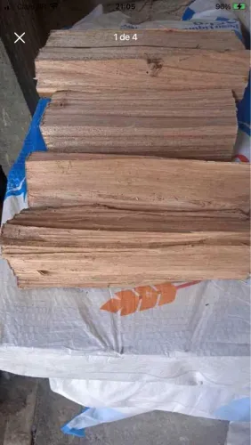 Lenha bracatinga ( saco 15kg ) 