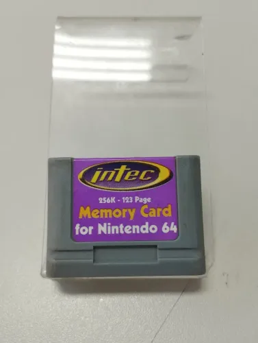 Controller pak/memory card p/ Nitendo 64