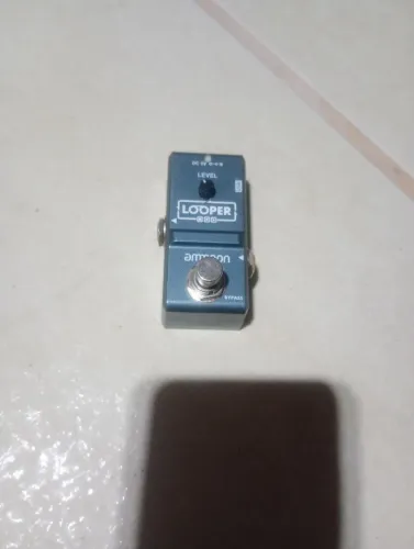 Pedal Looper Ammoon para guitarra violão baixo 