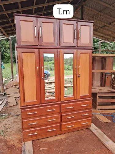 Guarda roupa de casal 4 portas novo .