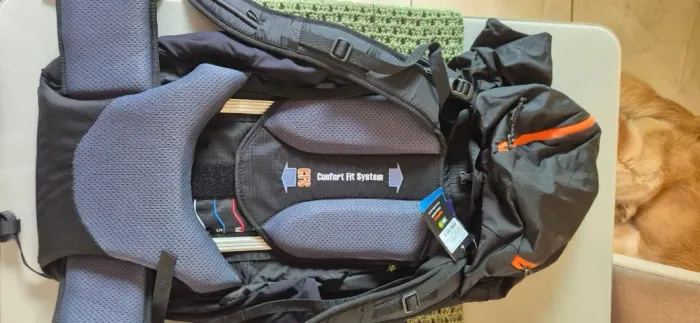 Mochila ultralight Curtlo 50 + 10 L