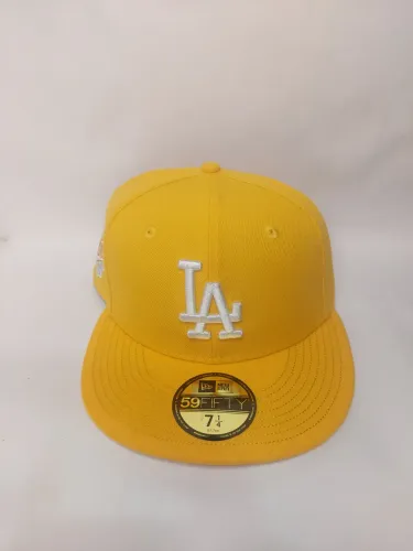 Boné Los Angeles Dodgers amarelo - New era - 59fifty - Baseball - world séries