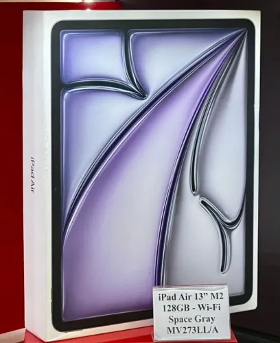 Apple iPad Air 13" M2 128GB Wi-Fi - Space Gray - Produto Novo com Garantia da Loja