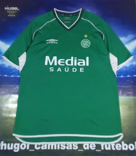 Camisa do Guarani 2002/03 Umbro #16 de jogo Tamanho GG