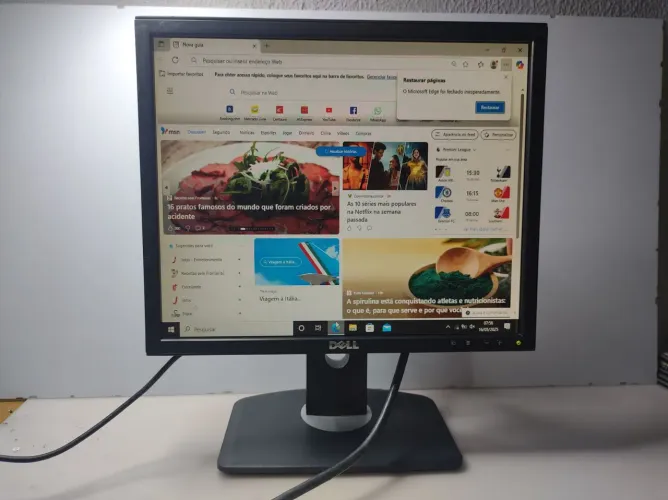 Monitor Dell 19  polegadas VGA e Dvi 