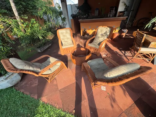 Conjunto Poltronas Corda Náutica