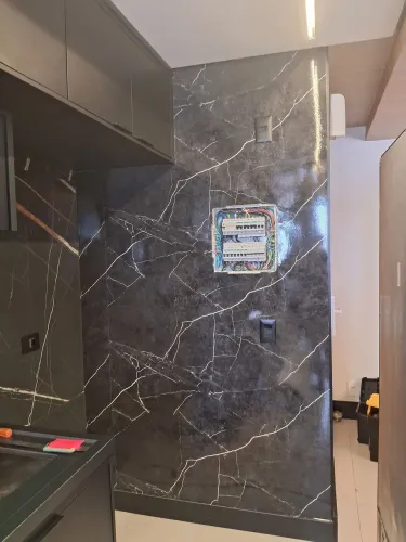 Revestimento decorativo parede marmore