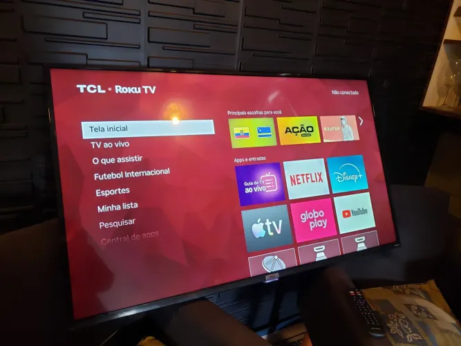 Smart tv 50 polegadas 4K LED