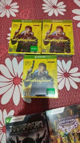 Cyberpunk Punk 2077 Xbox One/Séries X Stelbook Lacrados (Leia a Descrição)