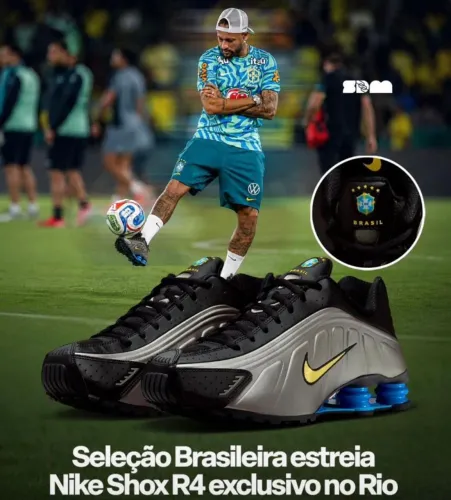 TÊNIS NIKE R4 BRASIL NEYMAR