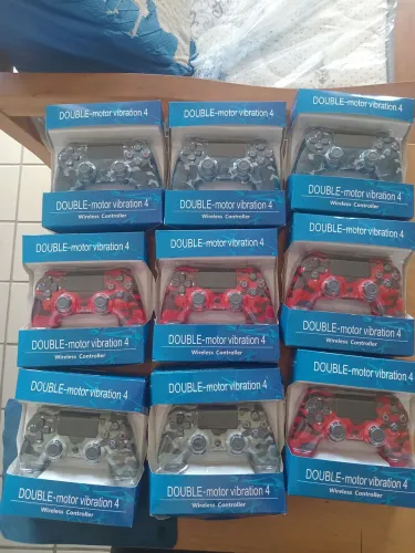 Controles ps4, pc e celular novos 