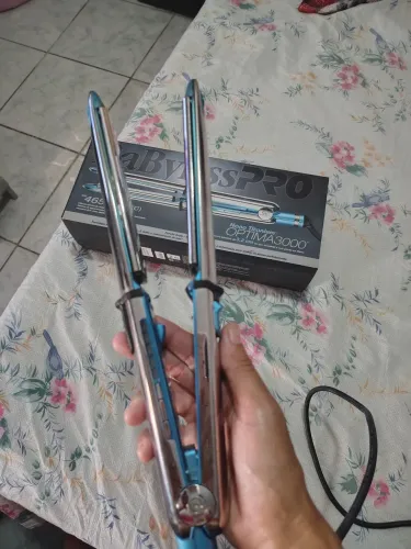prancha de cabelo profissional nano Titanium optima 300