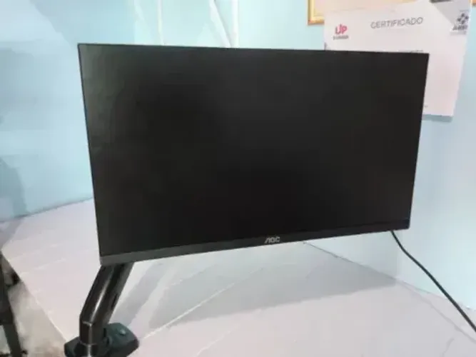 Monitor Gamer AOC 22 Polegadas Full HD 75Hz + Braço Articulado ELGMonitor Gamer