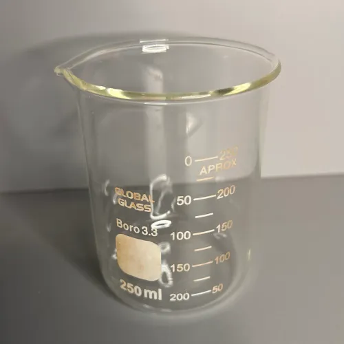 Copo béquer 250 ml vidro boro 