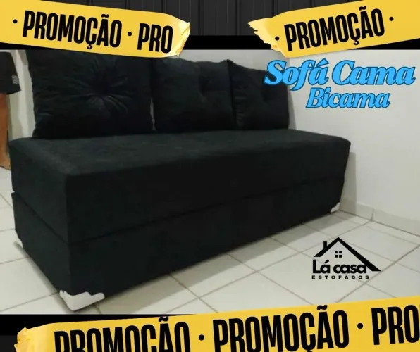 SOFÁ CAMA - TRÊS EM UM