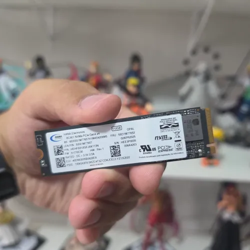 SSD M.2 Nvme de 512gb da SK-HYNIX *Novo- PCI-Express Gen4, 3.500mb/s de transferência, PC