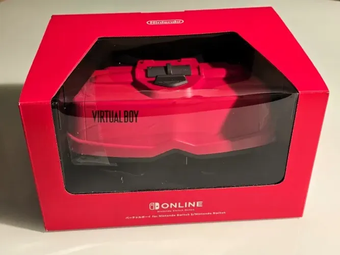 Virtual Boy para Nintendo Switch 1 e 2 (Sem uso)