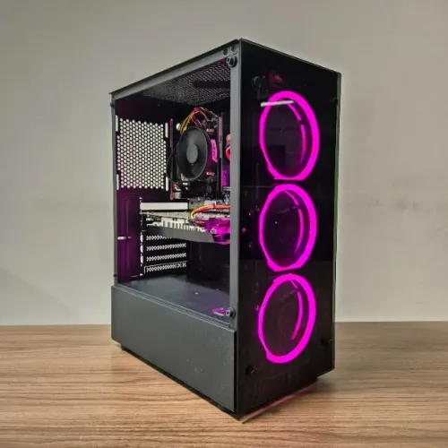 PC Gamer TOP (Core i5 + RX 570 + 16 GB DDR4 + SSD NVMe) c/ Garantia !!!