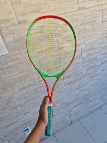 Raquete de Tênis Wilson Verde - Marca Profissional