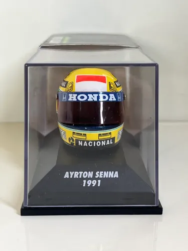 Ayrton Senna Capacete 1:8 Minichamps 1991