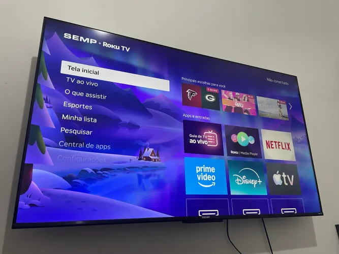 TV 50 polegadas Roku