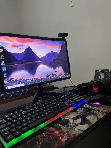 PC Gamer Completo i7 16GB RX470 SSD 512GB + Monitor