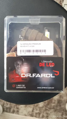 Kit Lâmpada LED H8/H9/H11/H16A Dr. Farol 7ª Geração Premium - Usado