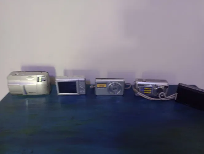 Maquinas fotográficas pra hobbi colecionador
