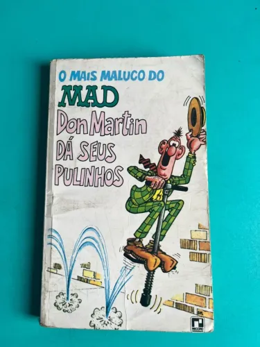 Livro Mad Don Martin - Don Martin Dá Seus Pulinhos - Record