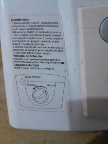 Aquecedor marca Orbis 