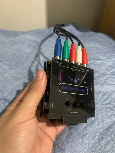 Conversor scart para vídeo componente