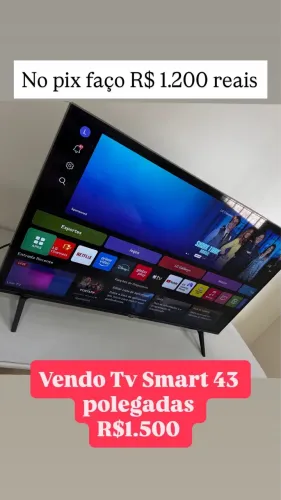 Tv smart LG 43 polegadas