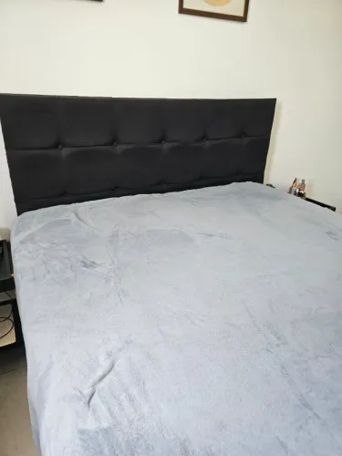Cabeceira Preta ortobom - Cama queen