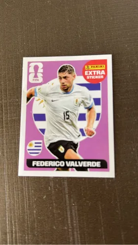Figurinha extra Federico Valverde