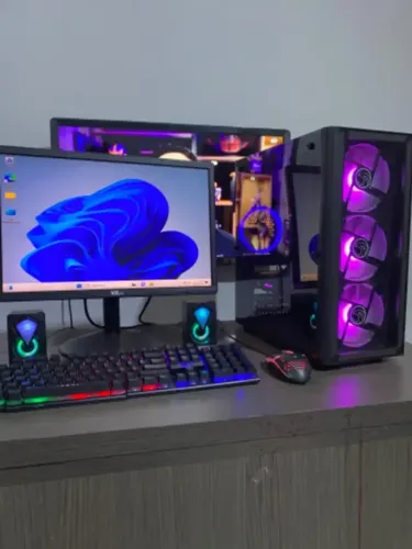 Computador Gamer Intel Core i7 3770k 3.9Ghz 16gb Corsair Ssd AMD Rx 570 Gigabyte