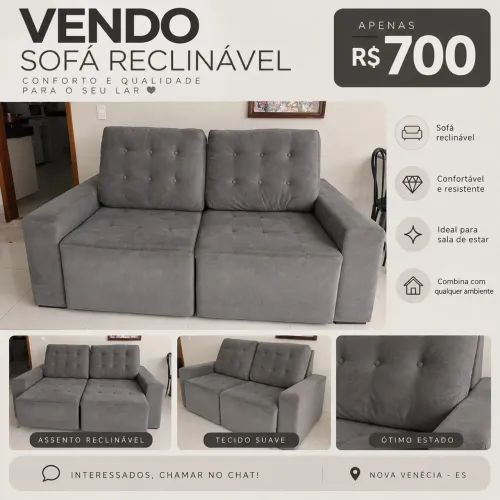 Sofá Retrátil