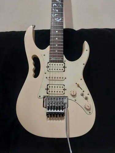 ##? Ibanez JEM 555 WH (1996) - Upgrade Total Gotoh + Dimarzio Evolution